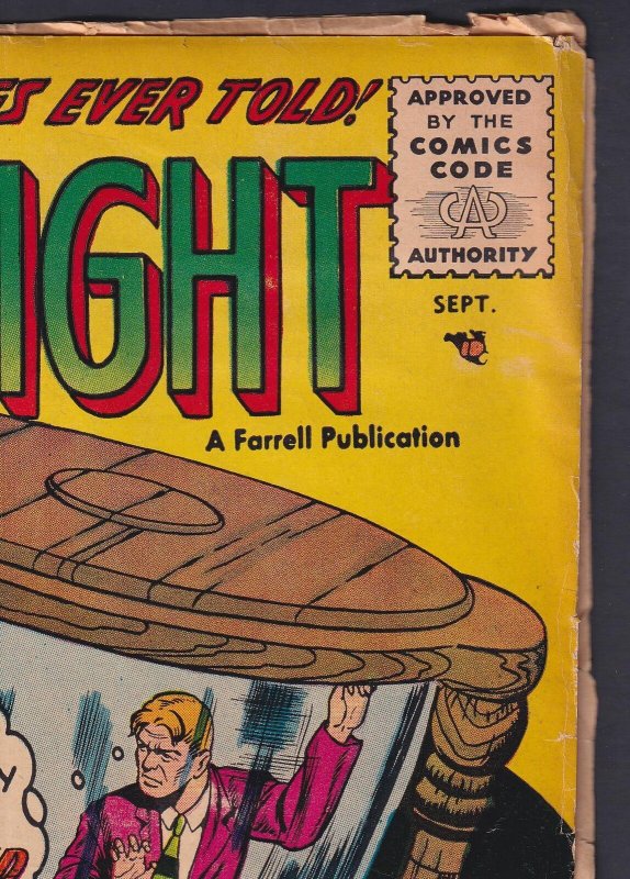 Midnight #3 1957 Ajax 1.0 Fair comic