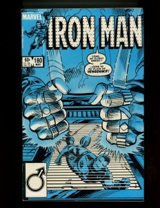 (1984) Iron Man #180 - COPPER AGE! THIS ANCIENT ENEMY! (7.5)