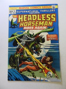 Supernatural Thrillers #6 (1973) FN condition overspray