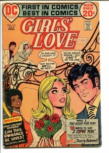 GIRLS' LOVE STORIES #171 1972-ROMANCE-WEDDING COVER VG+