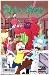 RICK and MORTY #10, 1st, VF+, Grandpa, Oni Press, from Cartoon, 2015, Variant