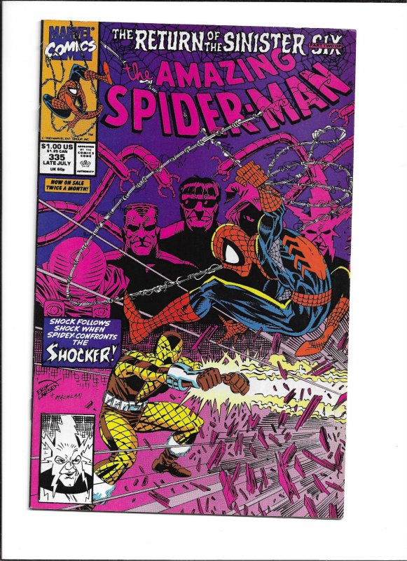 The Amazing Spider-Man #335 (1990) FN