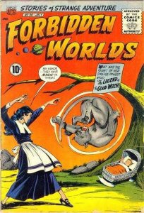 Forbidden Worlds (1951 series)  #96, Poor (Stock photo)