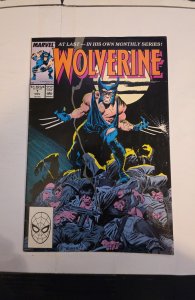 Wolverine #1 (1988)first full solo series Patch mid grade