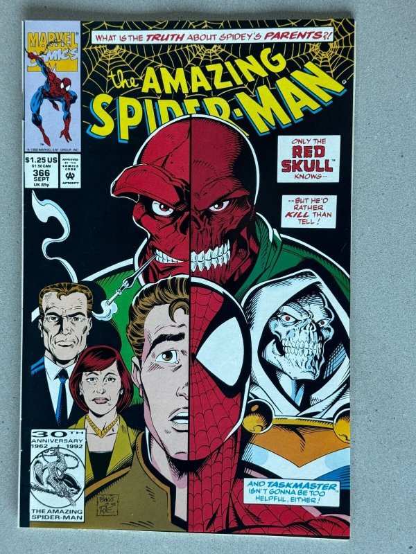 The Amazing Spider-Man #366 Direct Edition (1992) 9.2 or better