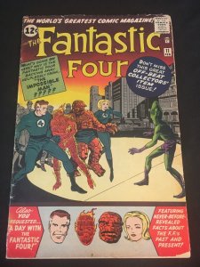 THE FANTASTIC FOUR #11 G+/VG- Condition