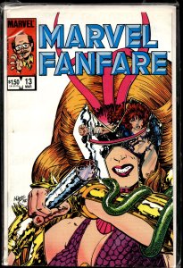 Marvel Fanfare #13 (1984) Black Widow