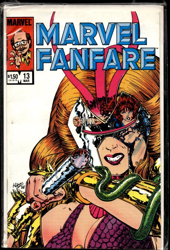 Marvel Fanfare #13 (1984) Black Widow