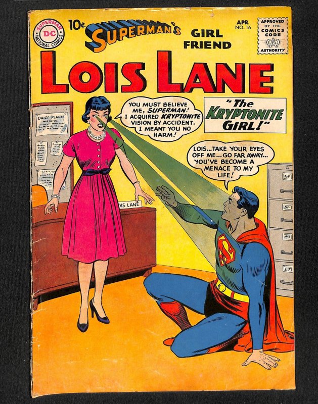 Superman's Girl Friend, Lois Lane #16 GD/VG 3.0