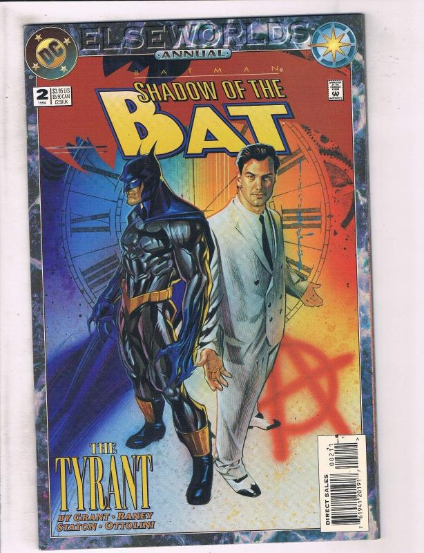 Lot of 4 Batman Shadow of the Bat DC Comic Books # Annual 1+2 18 21 BH22