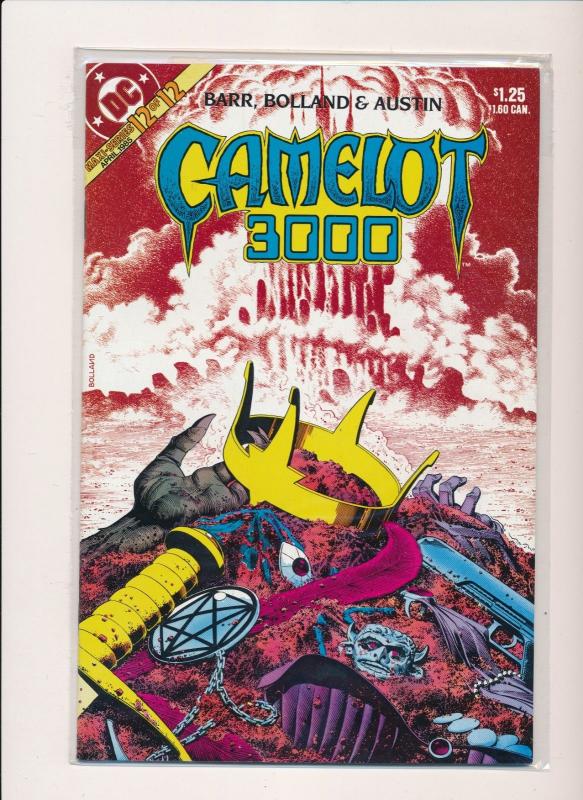 Complete Series!! DC CAMELOT 3000 Maxi-Series #1-12 VERY FINE (PF59) 