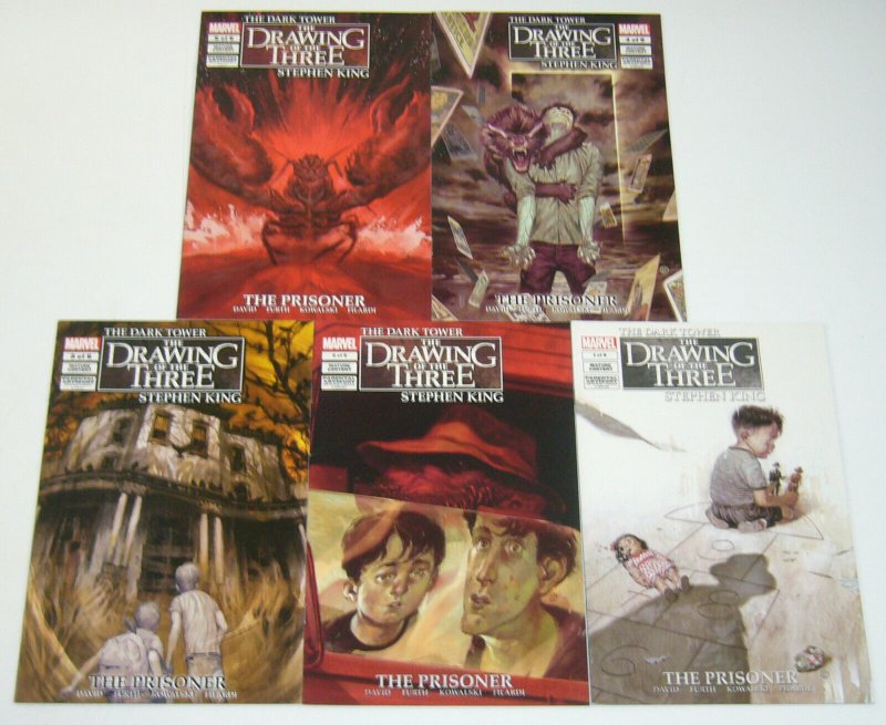 Stephen King's Dark Tower The Drawing of the Three - The Prisoner #1-5 VF/NM set