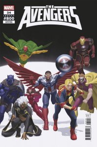 Avengers #34 - 1 in 25 Junggeun Yoon Variant (NM)