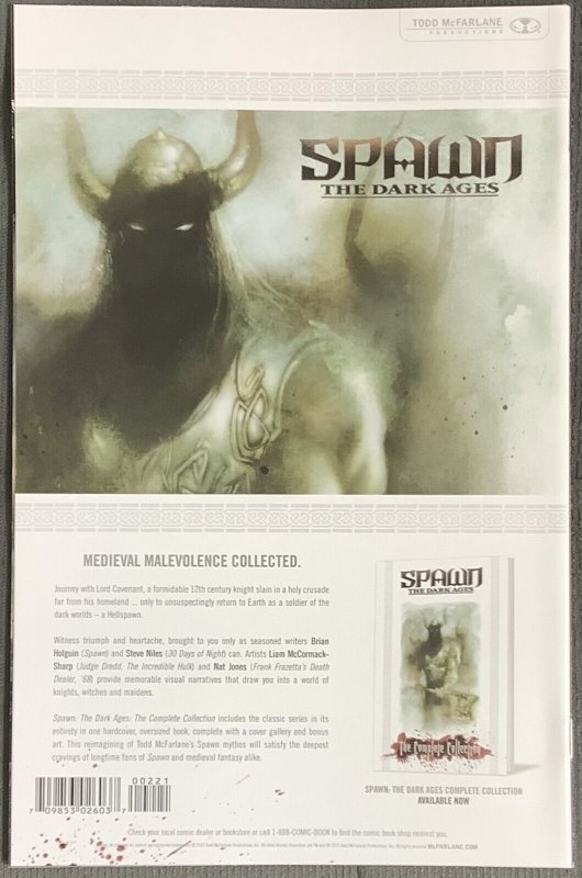 Medieval Spawn and Witchblade #2 Variant Cover (2018, Image) NM+