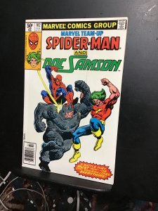 Marvel Team-Up #102 Direct Edition (1981) Rhino vs. Spidey in Doc’s Sampson! NM-