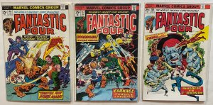 *Fantastic Four (Vol. 1, 1961) #148VF, #157VF, #158VFNM ($81 Guide Value!)