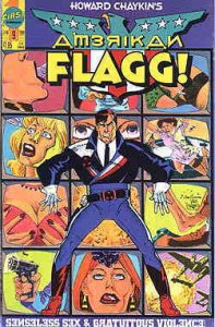 American Flagg (Howard Chaykin's ) #9 FN ; First | John Francis Moore