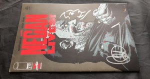 Negan Lives #1 Walking Dead Special Signed By Charlie Adlard w/Negan Remarque