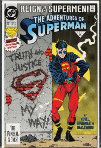 Adventures of Superman #501 (1993) Superboy