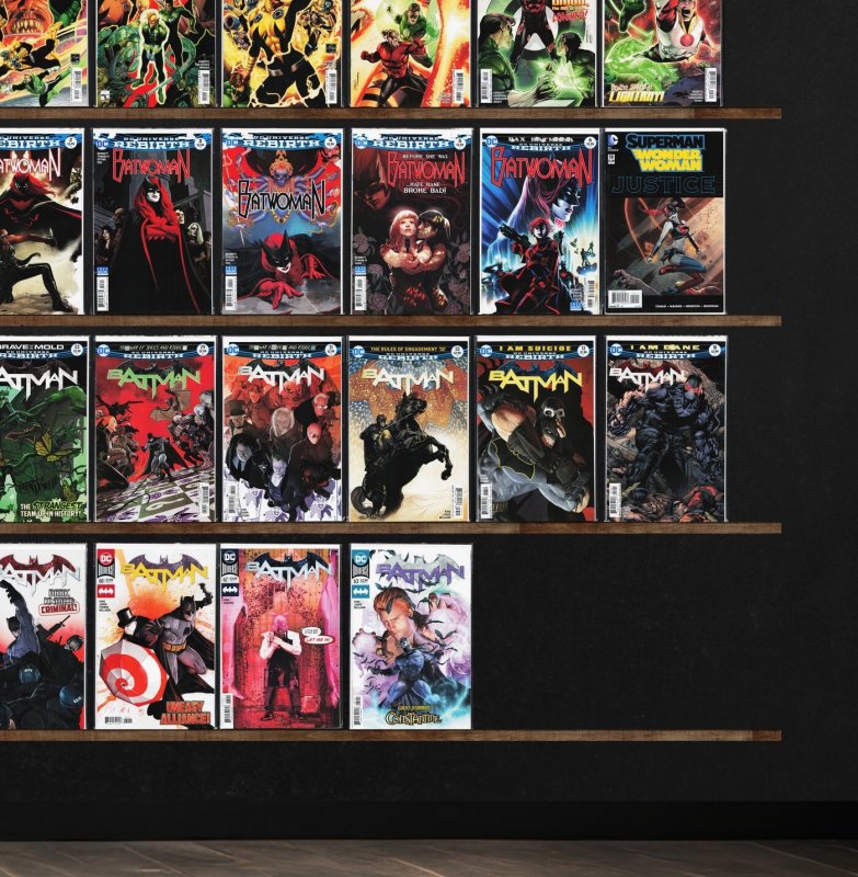 Huge Lot 150+ Comics with Green Lanterns, Batman, Detective Comics & More!