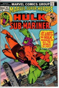 Marvel Super-Heroes #42 (1974) 8.5 VF+