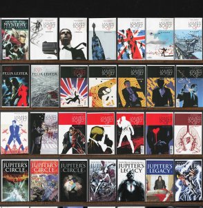 Huge Lot 150+ Comics with Jupiter'S Circle, James Bond, James Bond 007 &...