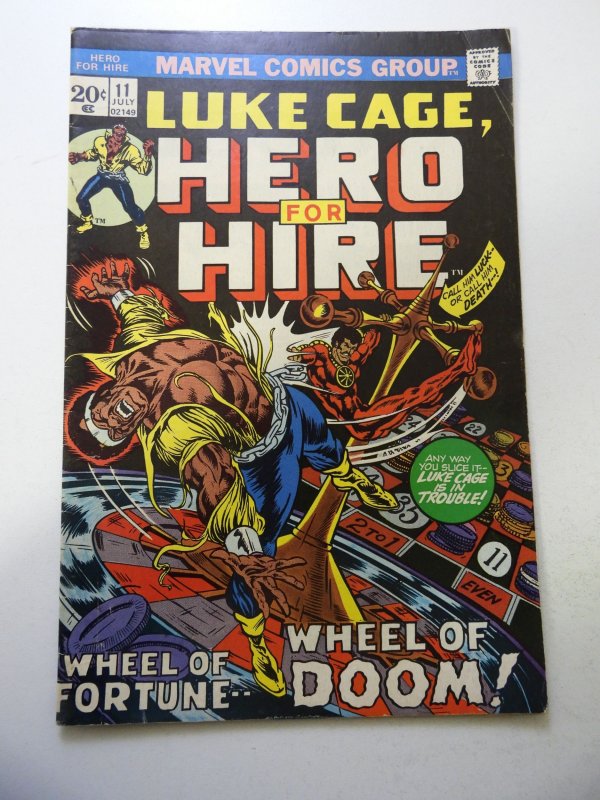 Hero for Hire #11 (1973) VG+ Condition