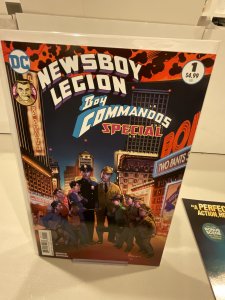 Newsboy Legion and Boy Commandos Oversized Special  2017  Kirby 100!