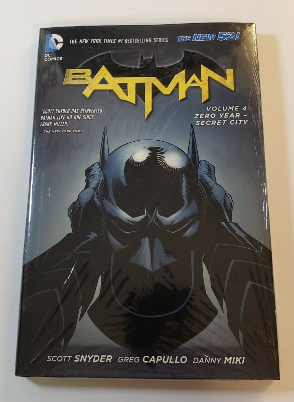 Batman Vol.4 Zero Year- Secret City New 52 Hard Cover New Sealed DC Comics