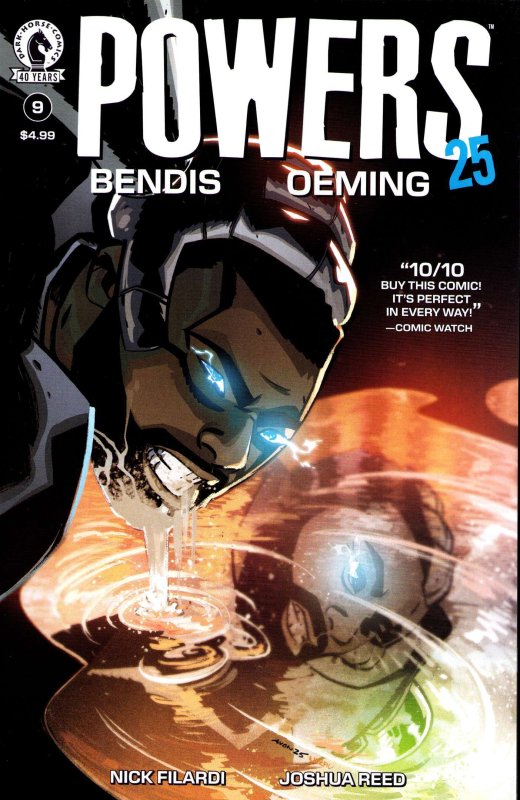 Powers 25 #9A VF/NM ; Dark Horse | Brian Michael Bendis
