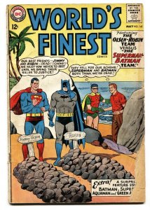 WORLDS FINEST #141 1964 DC SUPERMAN BATMAN ROBIN AQUAMAN G-