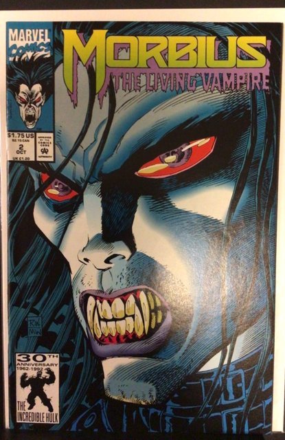 Morbius: The Living Vampire #2 (1992) (9.0)