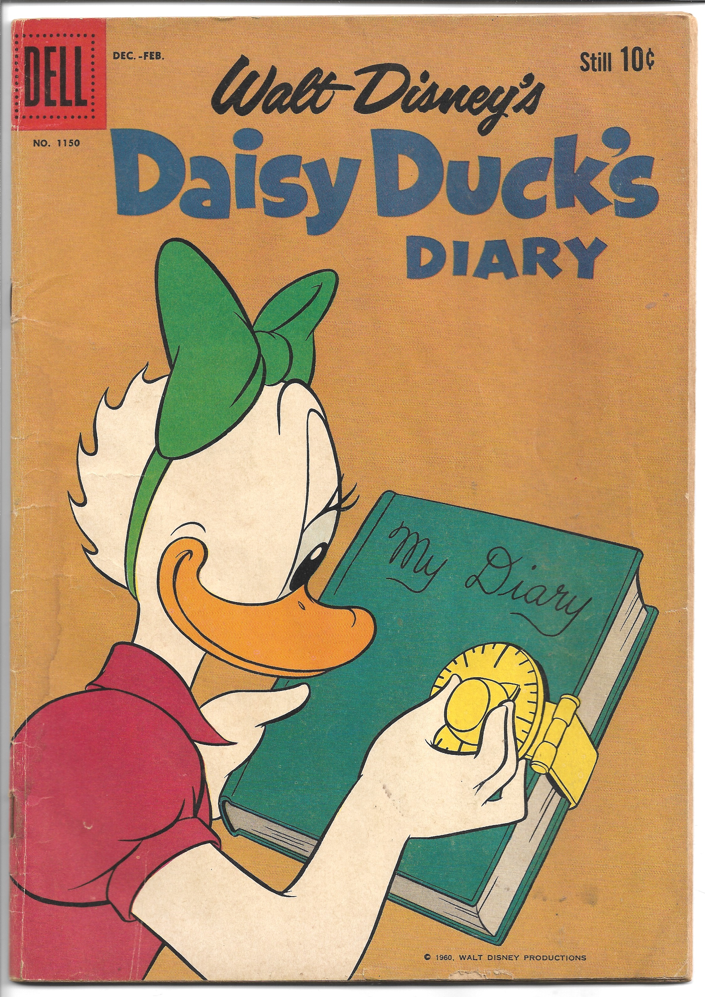 Daisy Duck's Diary 1150 - Silver Age - 1961 (VG) | Comic Books - Silver Age, Dell, Daisy Duck, Cartoon Character / HipComic Daisy Duck's Diary 1150 - Silver Age - 1961 (VG) | Comic Books - Silver Age, Dell, Daisy Duck, Cartoon Character / HipComic