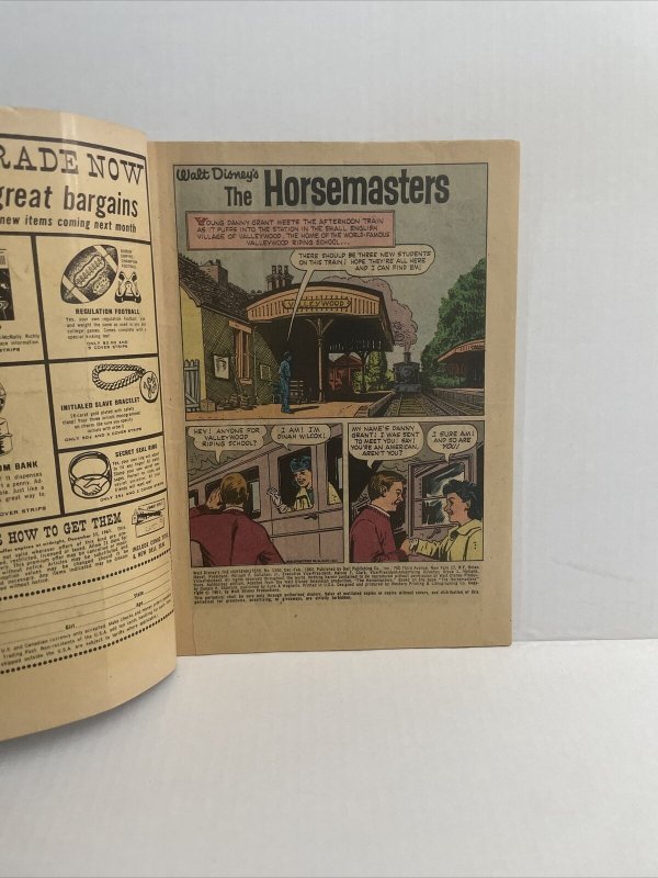 Walt Disney's The Horsemasters #1260 1962 Dell