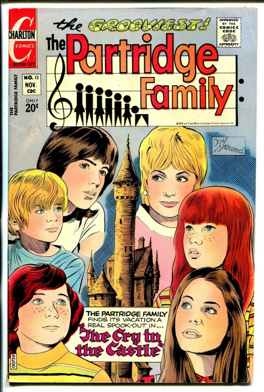 Partridge Family #13  1972 - Charlton  -FN - Comic Book
