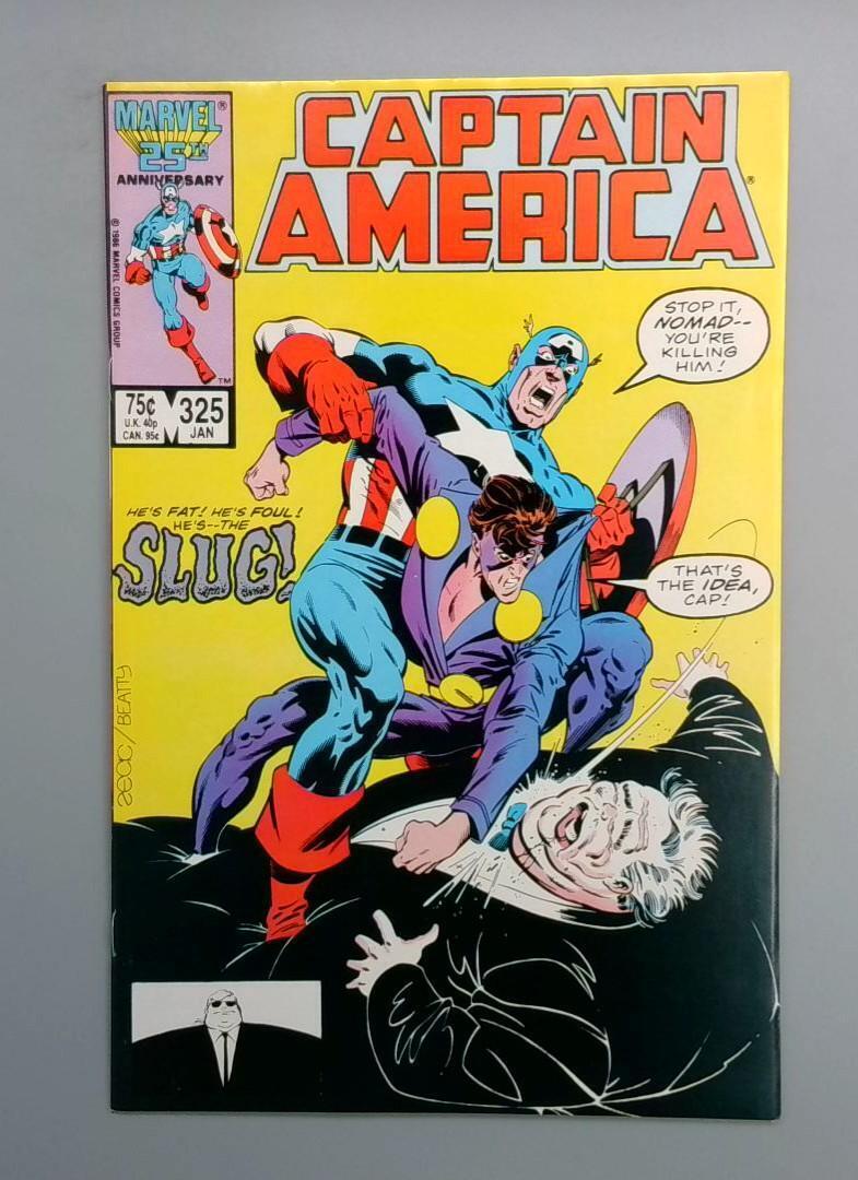 Captain America #325, VF Marvel, 1989 JR1