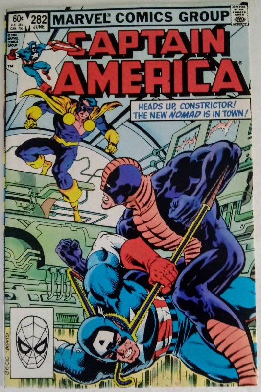 CAPTAIN AMERICA #282 Marvel Comics ID#MBX2