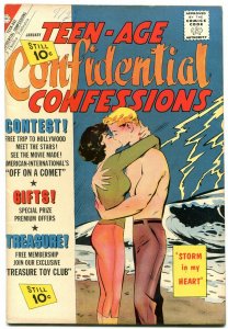 Teen-Age Confidential Confessions #10 1962- Charlton comic VF