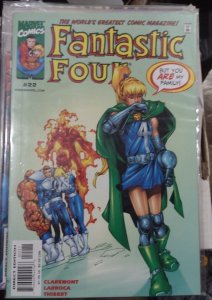 Fantastic Four  # 22 1999  MARVEL DISNEY LEGACY 451 who is  valeria  von doom