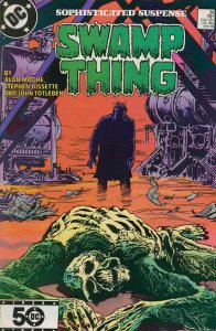 Saga of the Swamp Thing, The #36 VF ; DC | Alan Moore