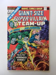 Giant-Size Super-Villain Team-Up #2  (1975) FN/VF condition