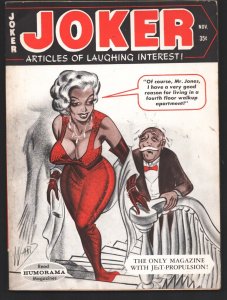 Joker 7/1964-Humorama-Bill Ward-Robert Q. Sale-Dan de Carlo-Cheesecake pix&n