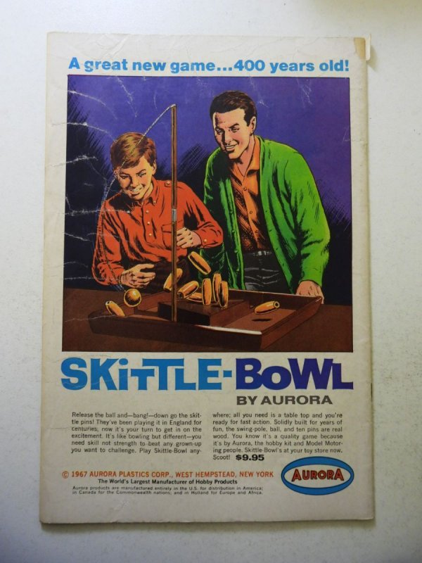 Swing With Scooter #10 (1968) VG Cond 1/2 spine split, cf detached at 1 staple