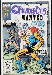 Thundercats #4 Second Print Cover (1986) Thundercats