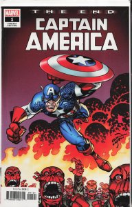 Captain America: The End Variant Cover (2020) Captain America