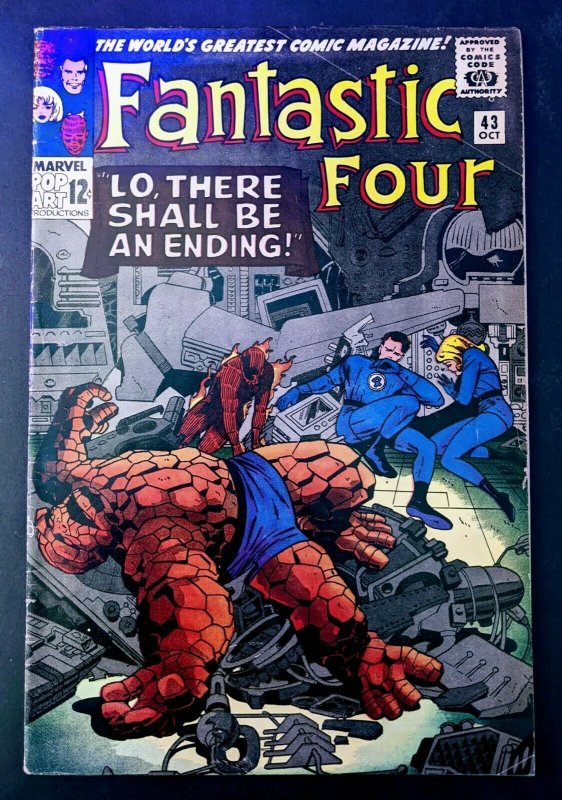 Fantastic Four #43. Frightful Four Appearance. FN/VF