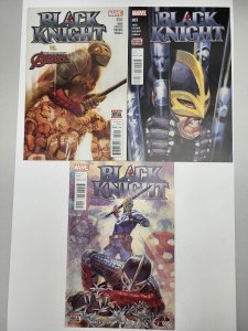 Black Knight #2, 3 &5 Three comics for one money