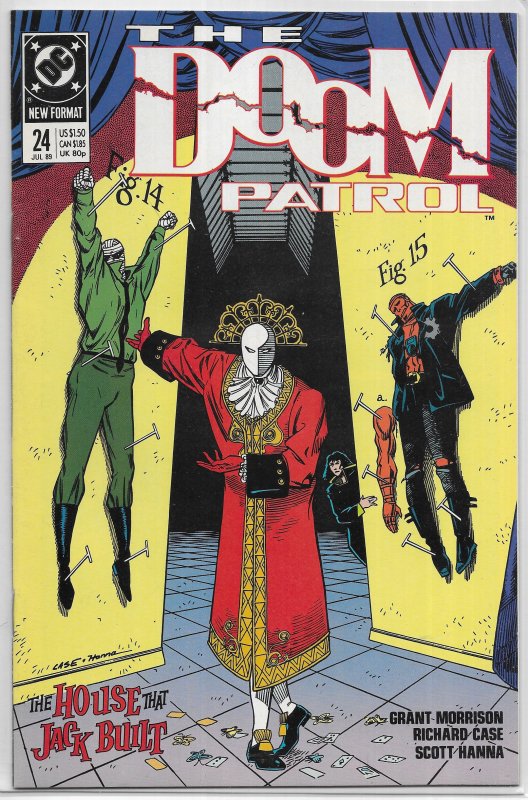 Doom Patrol (vol. 2, 1987) ##24 VF Morrison/Case, Red Jack