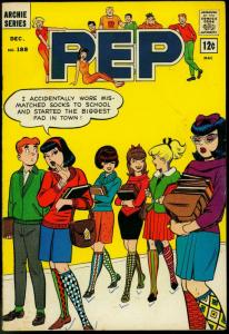 Pep Comics #188 1960- Archie Comics- Betty & Veronica- Fashions G/VG