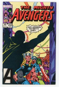 Avengers #242 Roger Stern Scarlet Witch Thor NM-